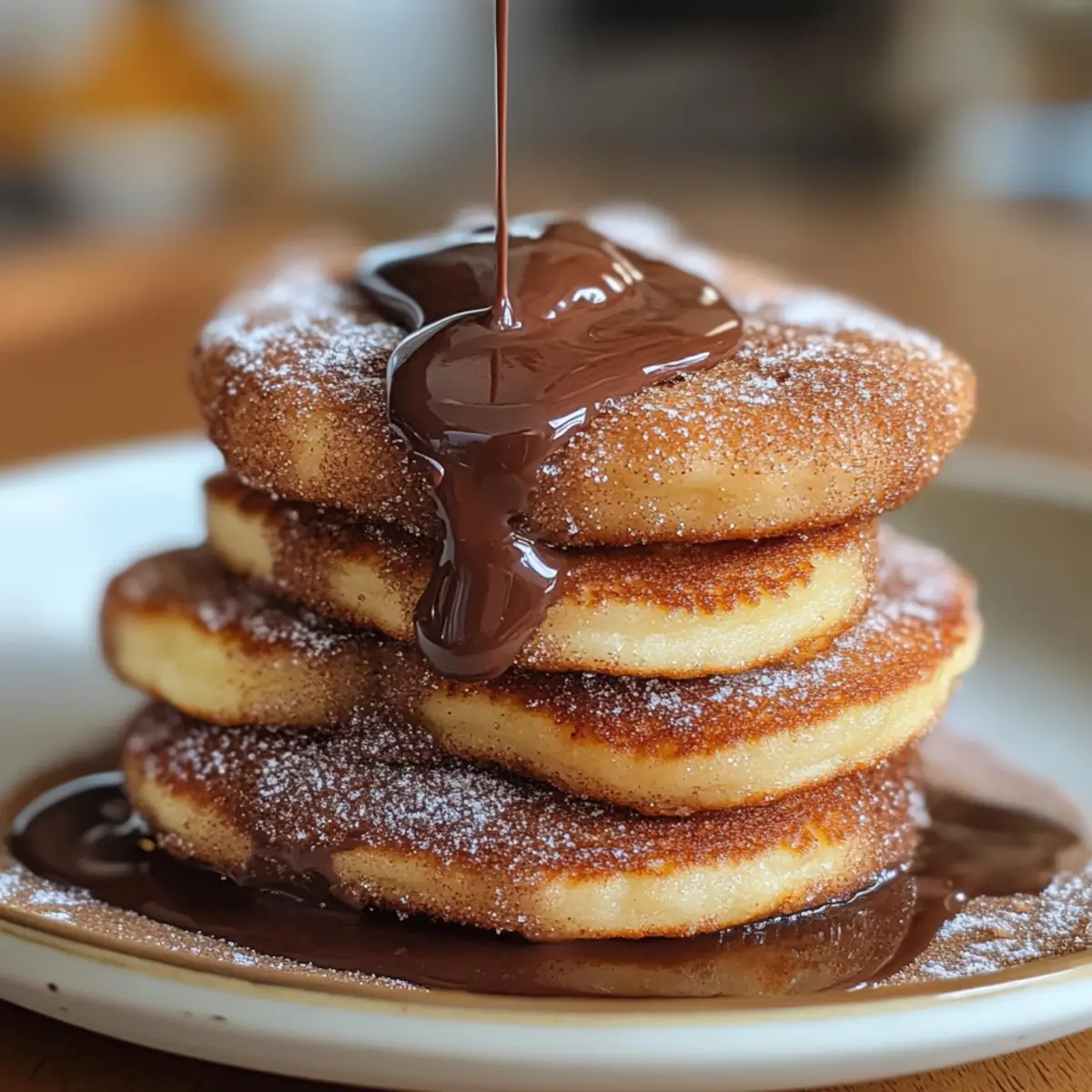 Irresistible Spanish Churro Pancakes Recipe touvhs