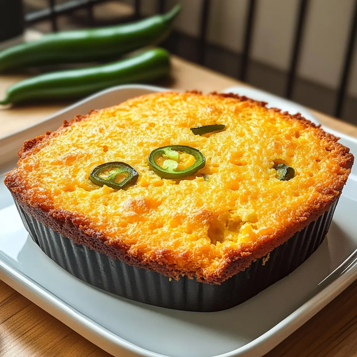Jalapeño Cheddar Maisbrot