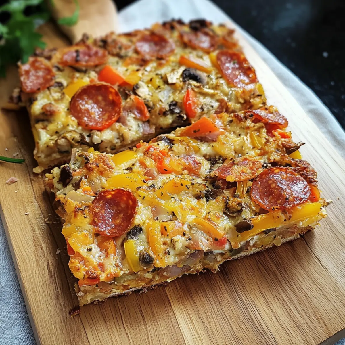 Low Carb SchA¼ttelpizza proteinreich u4pgsu