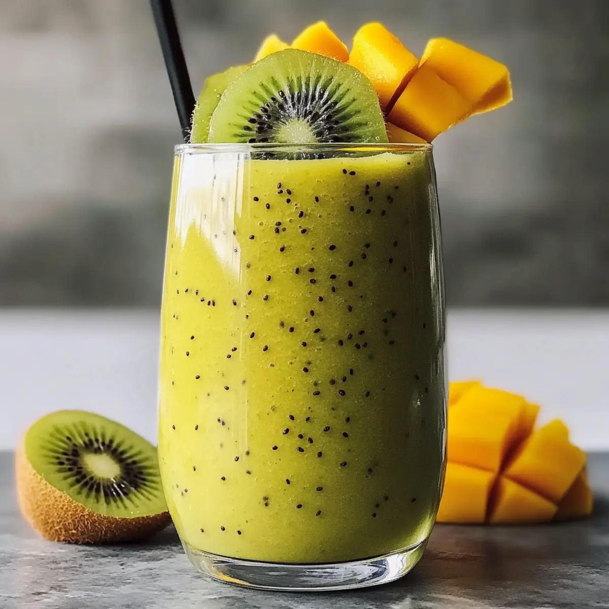 Mango-Kiwi-Smoothie Rezept