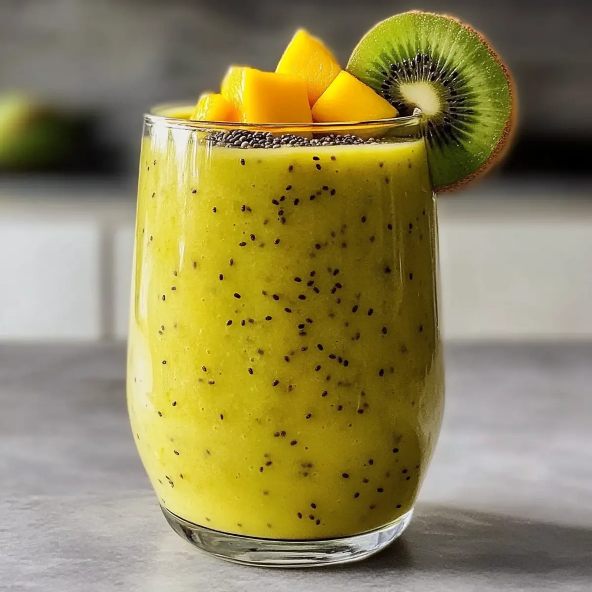 Mango Kiwi Smoothie Rezept zuvtvp