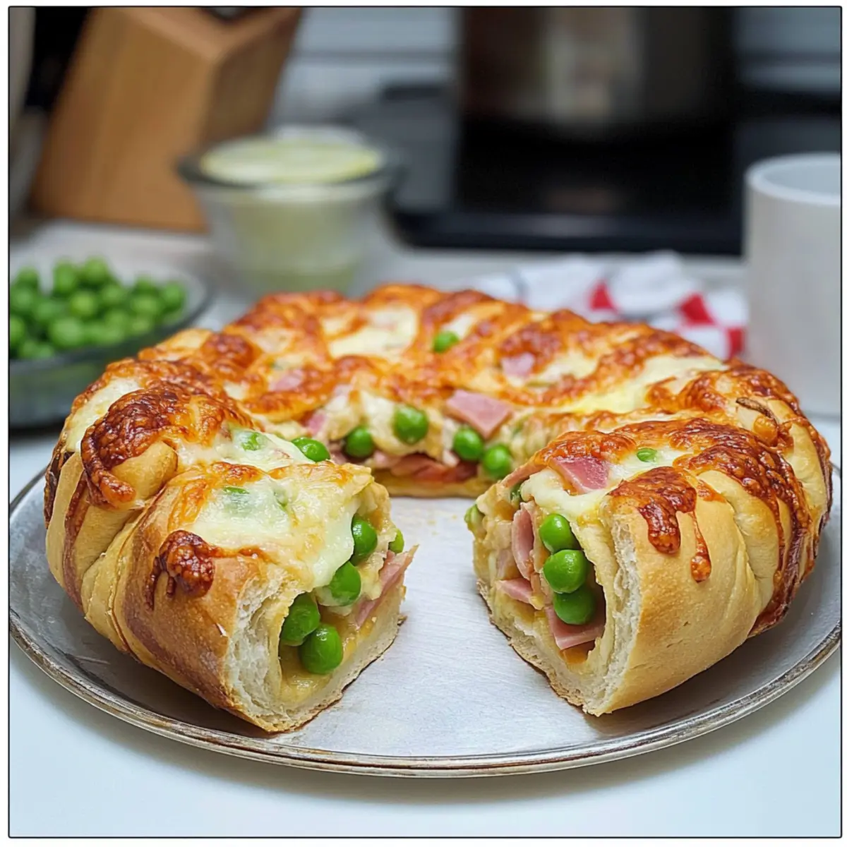 Mediterraner Pizzakranz Pizza mal anders ntes0t