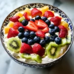 Feiner Thanksgiving Obstsalat mit Zimt und Honig