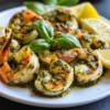 Pesto Gegrillte Garnelen Rezept