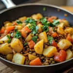BBQ-Hühnchen Süßkartoffel-Schüssel für Genuss pur