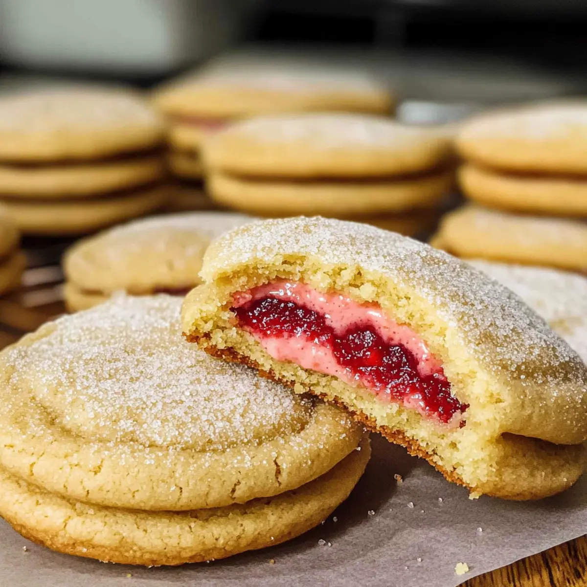 Raspberry Cheesecake Cookies myiewt