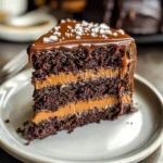 Reiche Schokoladen-Espresso-Guinness-Torte genießen