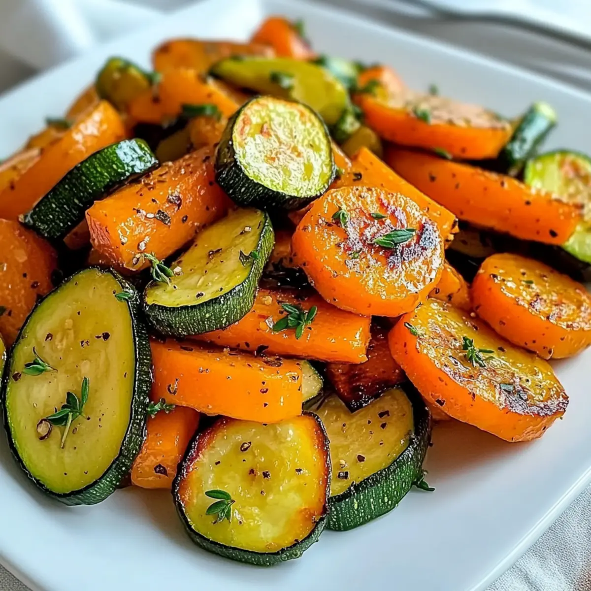 Sautierte Karotten und Zucchini Rezept