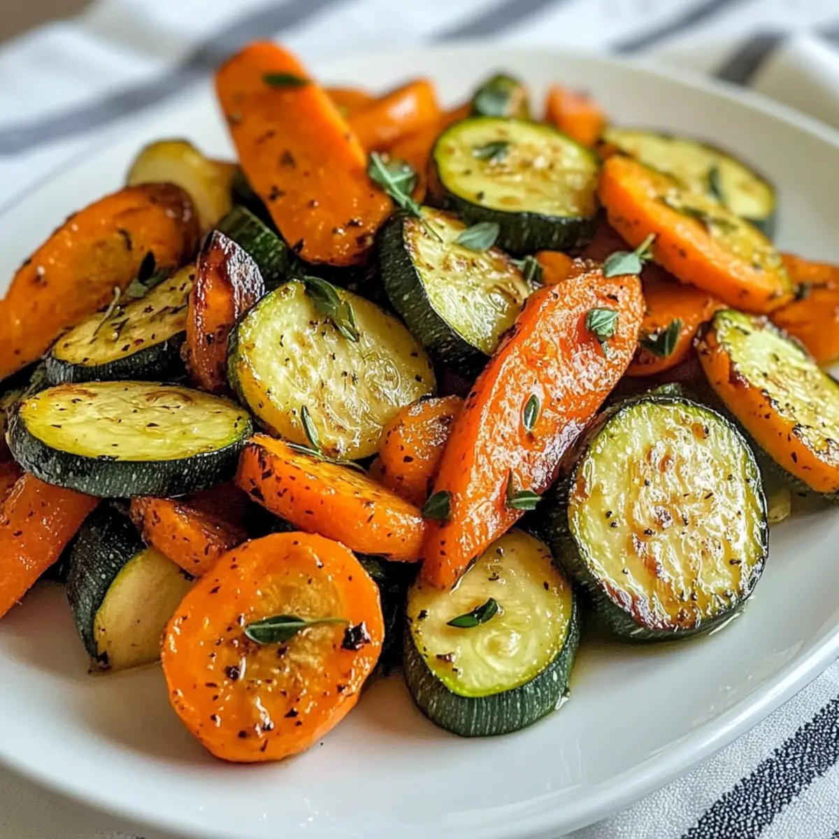 SautA©ed Carrots And Zucchini Recipe zda3bm