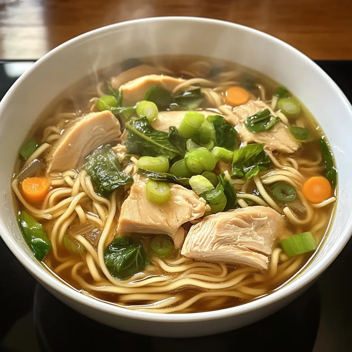 Scallion Chicken Noodle Soup fbii05