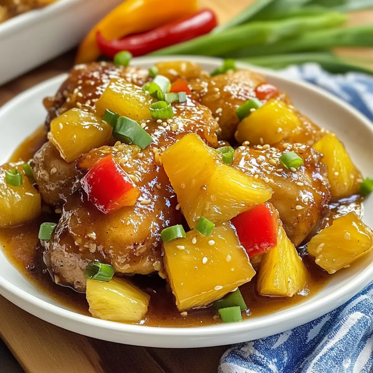 Slow Cooker Pineapple Chicken Recipe pclmdu