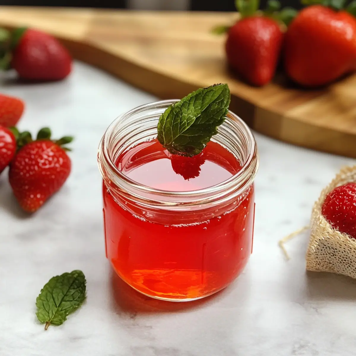 Strawberry Simple Syrup zhdllu