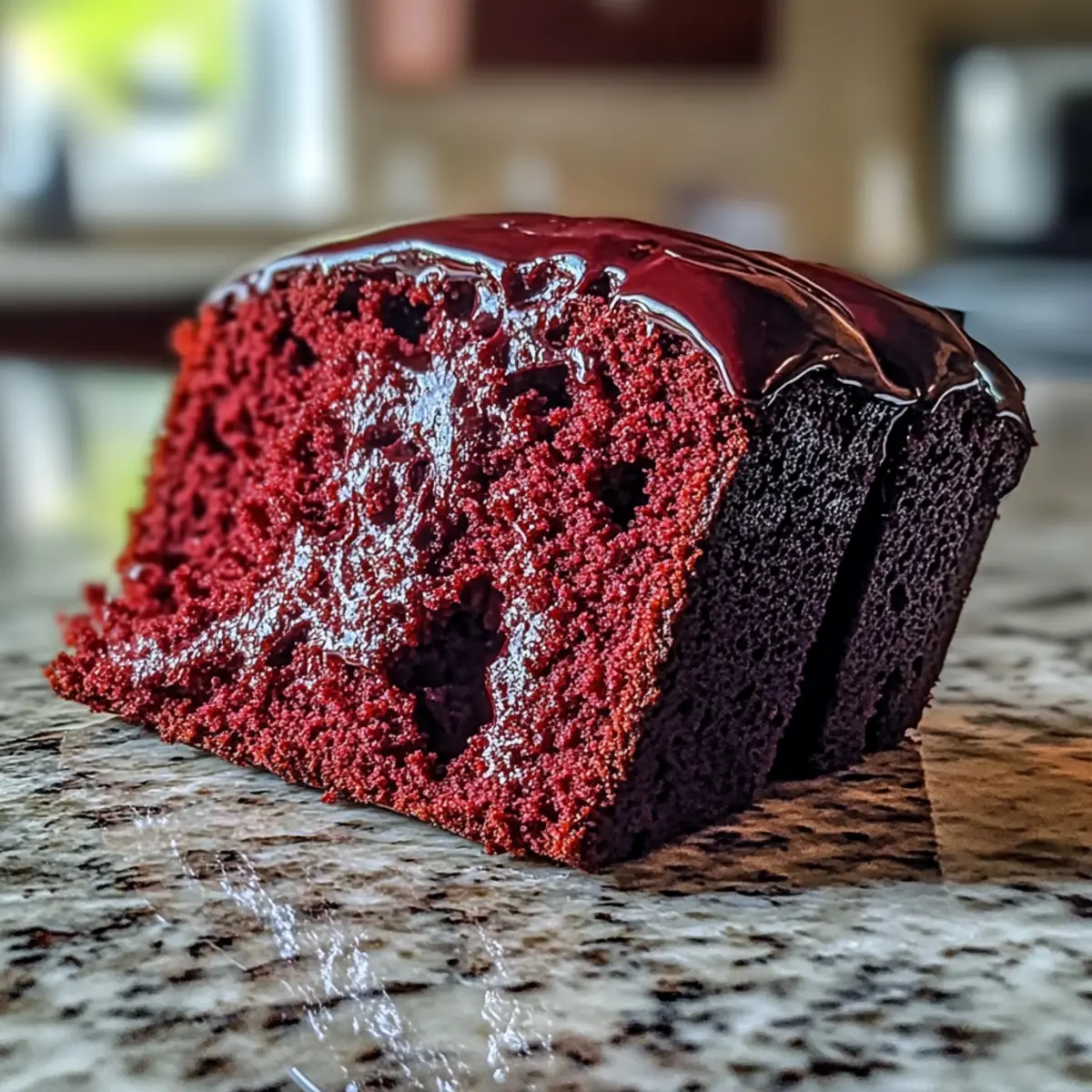 VerwA¶hnendes rotes Samtbrot mit Banane Rezept z0owzc