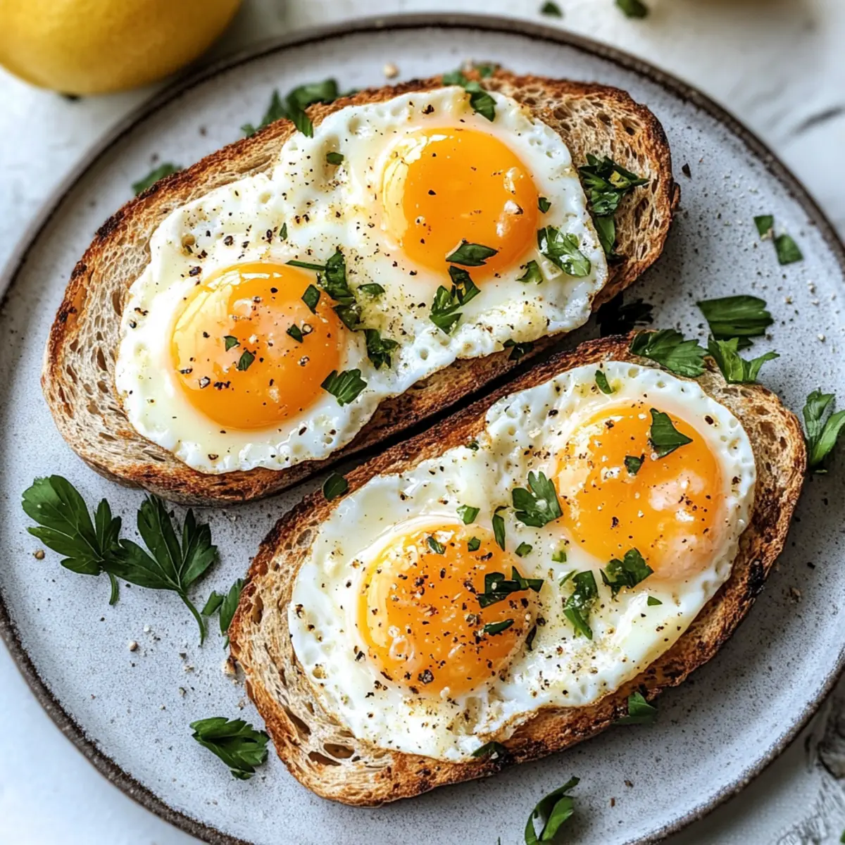 ZerdrA¼ckte 7 Minuten Eier auf Toas ihn2mk