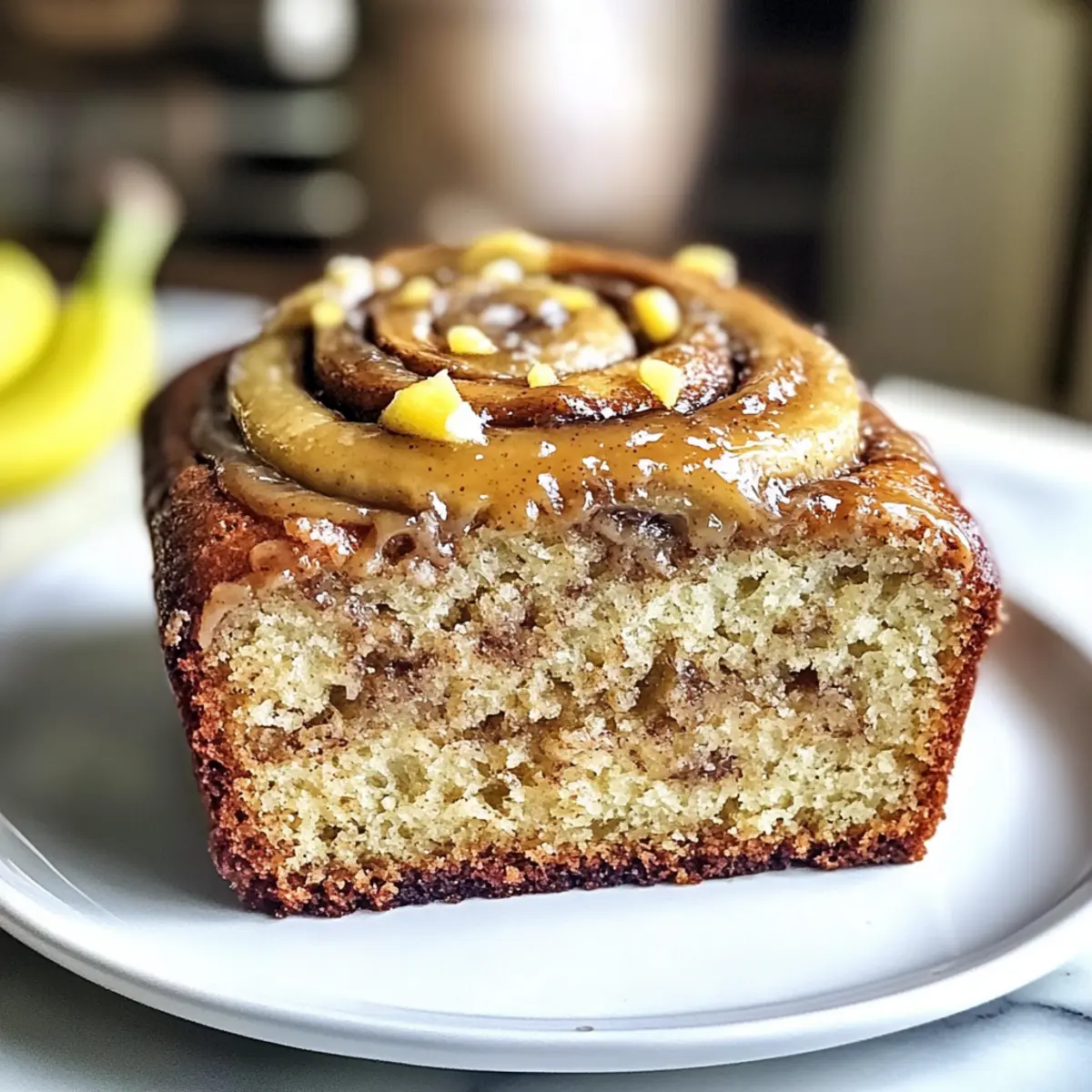 Zimtrolle Bananenbrot einfach und lecker machen cycsph