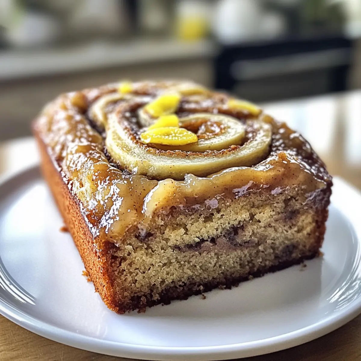 Zimtrolle Bananenbrot einfach und lecker machen ktybwd