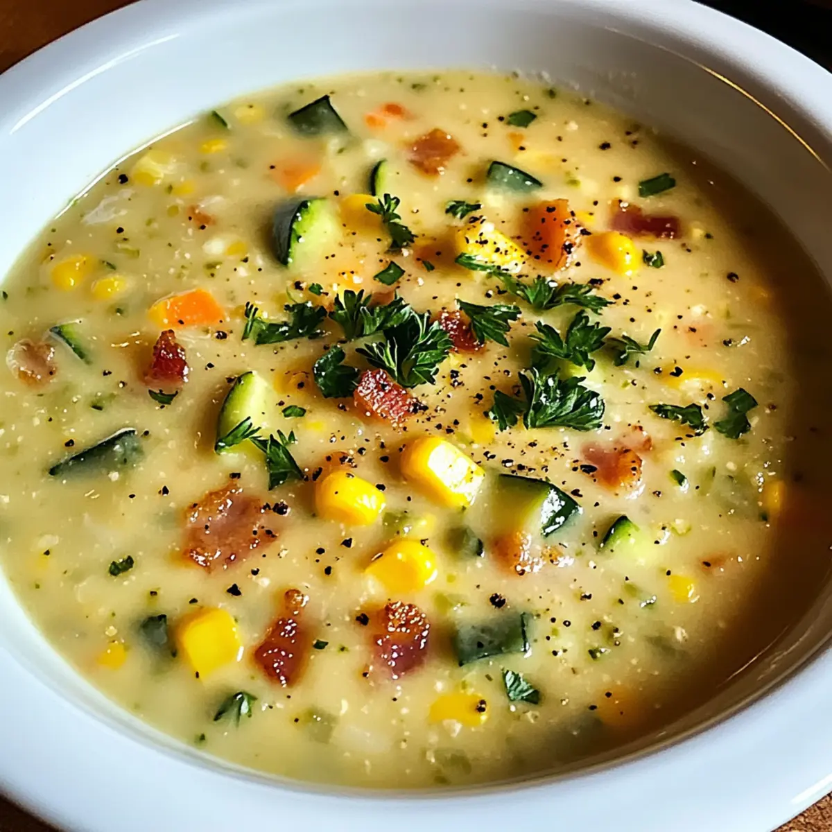 Zucchini Corn Chowder Recipe ap2ioo