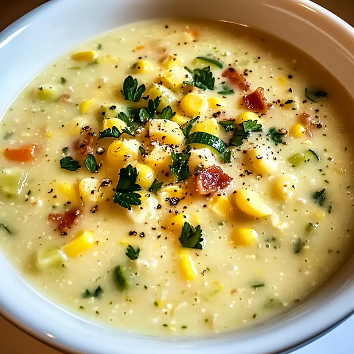 Zucchini Corn Chowder Recipe ed10fu