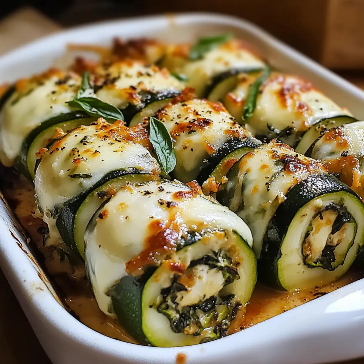 Zucchini Rollatini