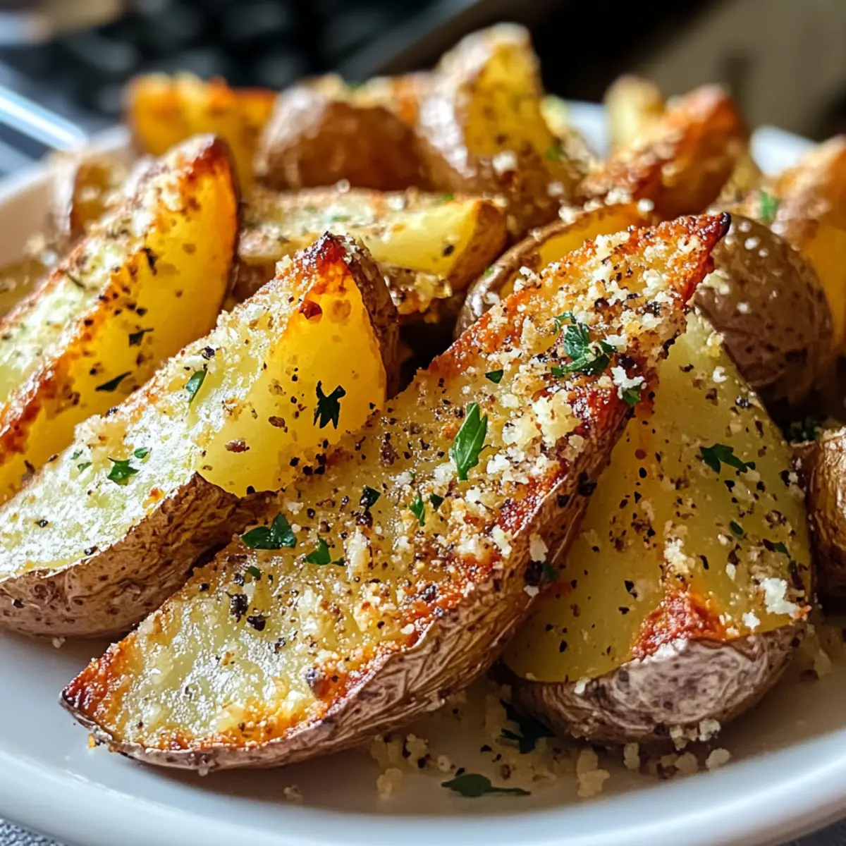 Garlic Parmesan Potato lcnbne