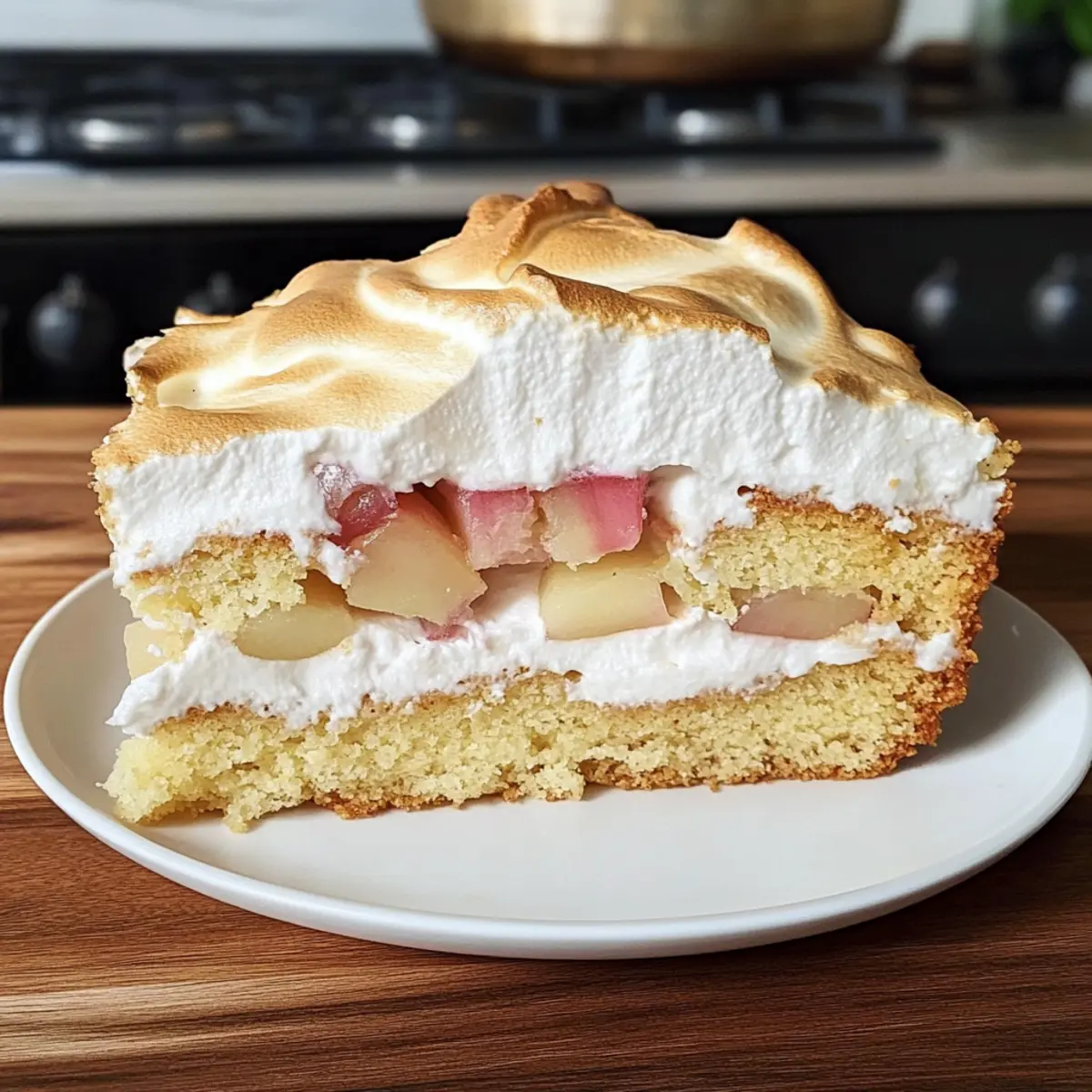 Rhabarberkuchen mit Baiser n2amcb