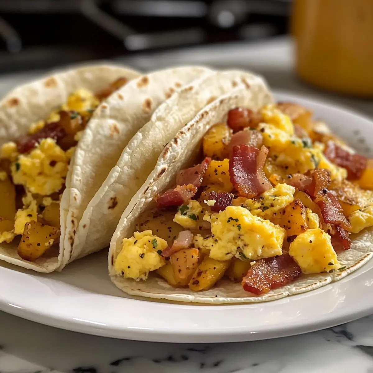 Baked Breakfast Tacos co3ich