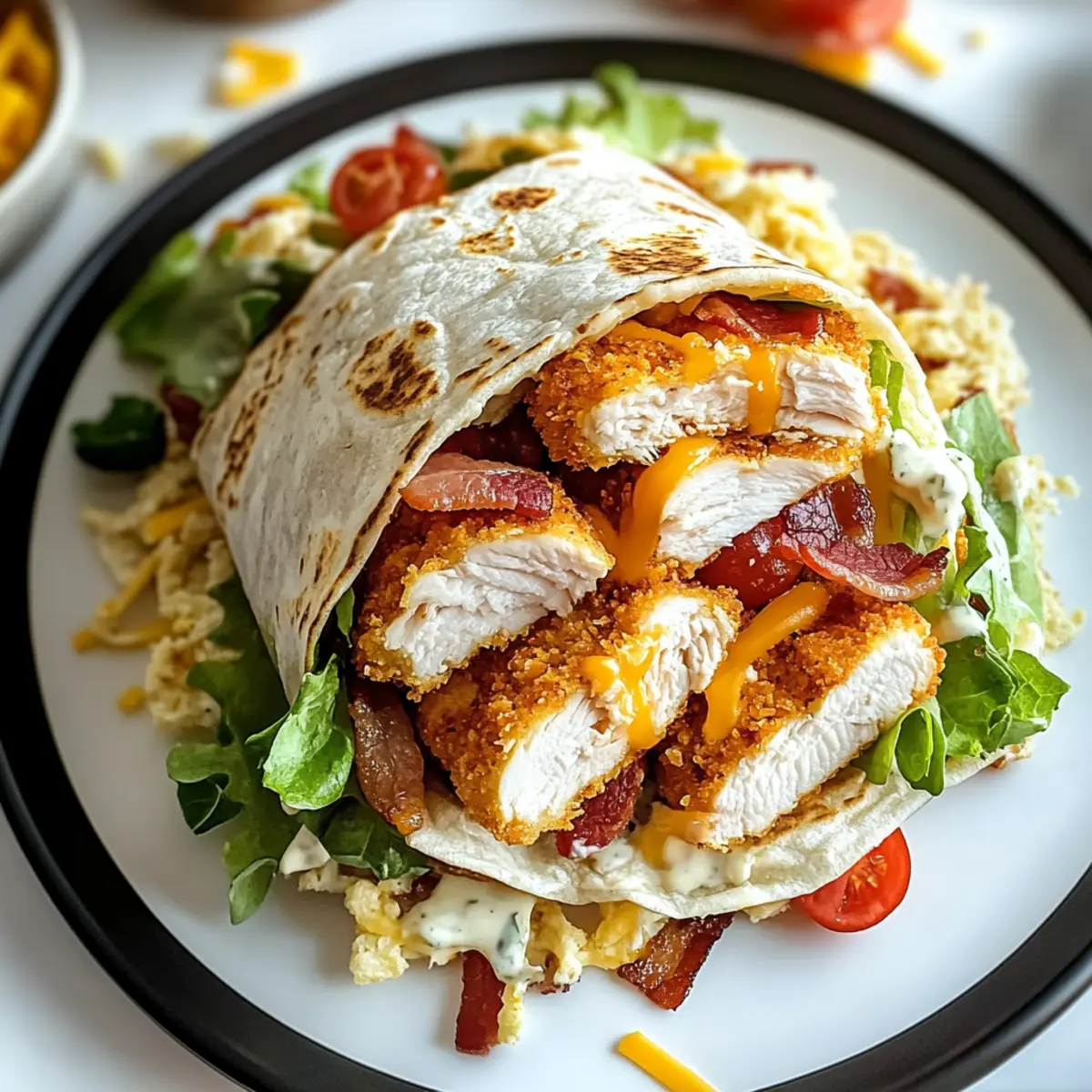 Crispy Chicken Bacon bohr6z