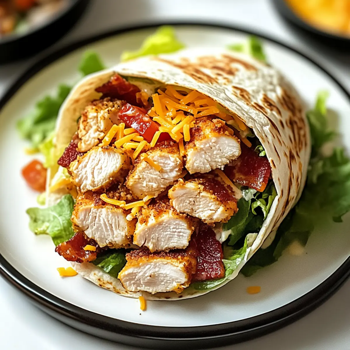 Crispy Chicken Bacon