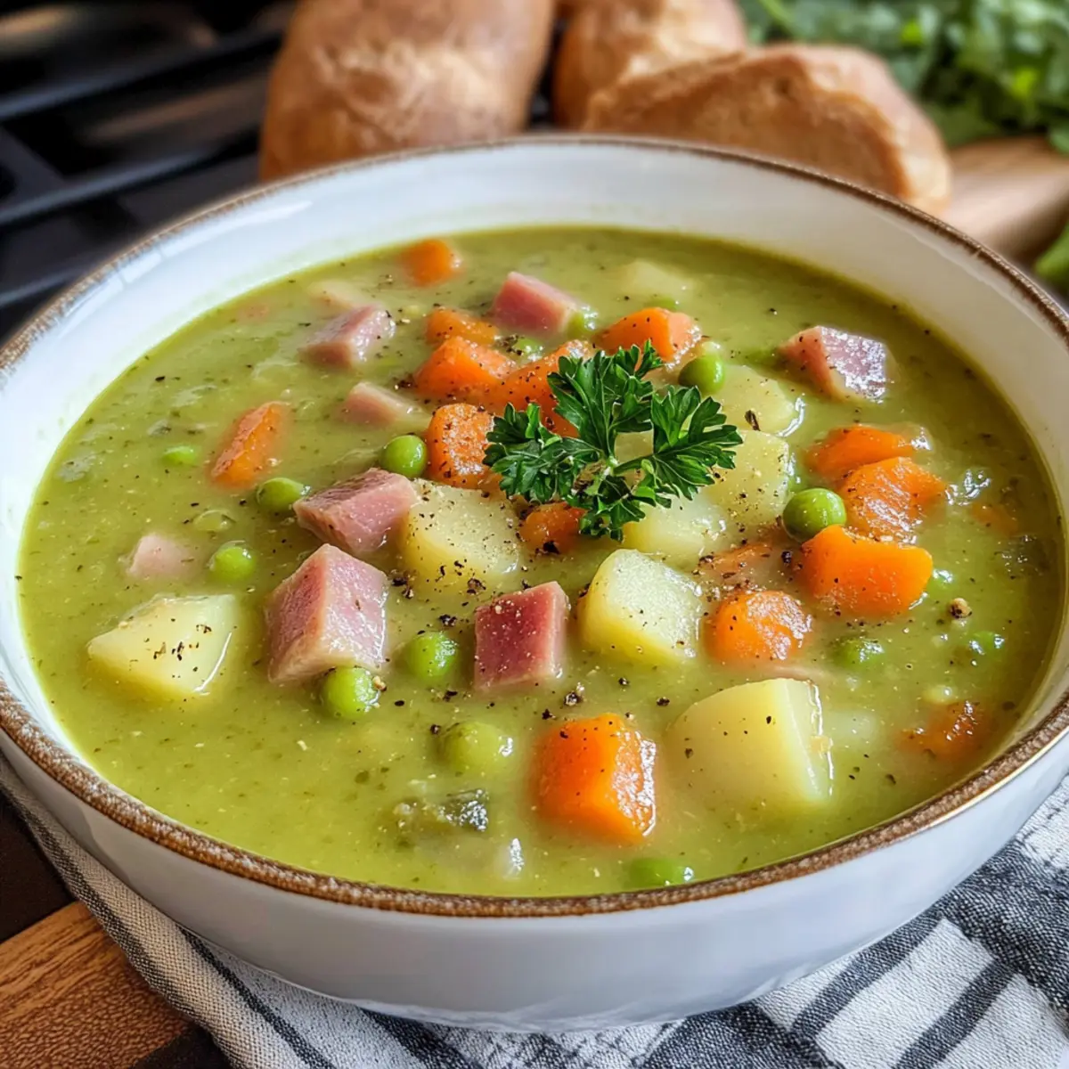 Erbsensuppe unjoiu