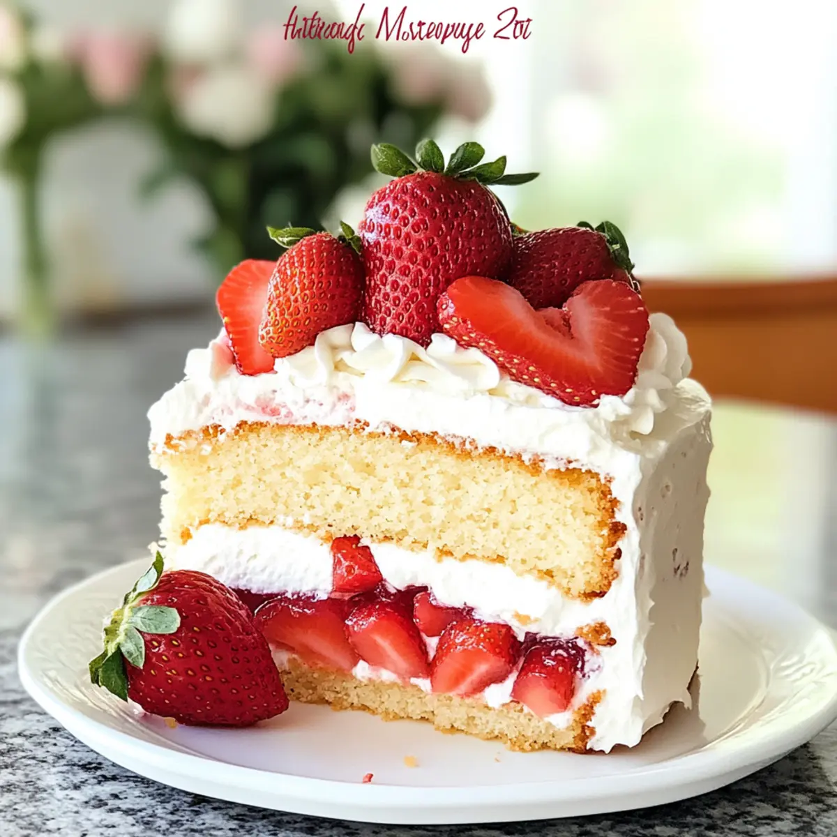 Erdbeer Mascarpone Torte l6dvgj