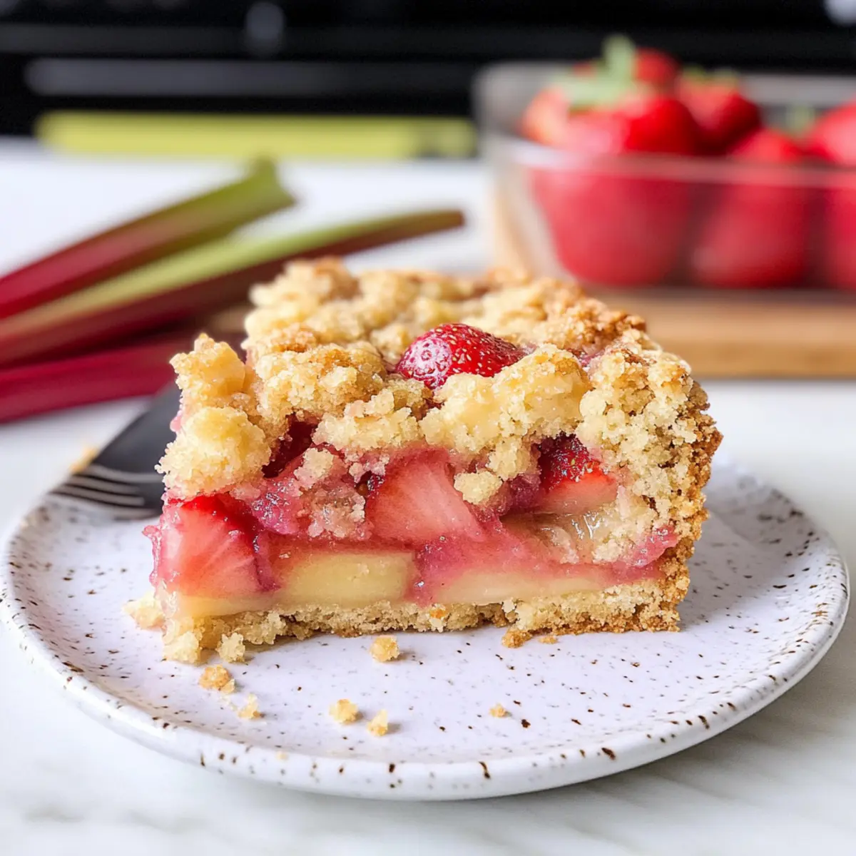 Erdbeer Rhabarber Kuchen