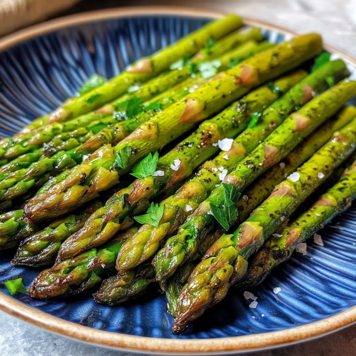 Grüner Spargel Rezept