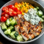 Lachs Spinat Pasta für ein schnelles Dinner