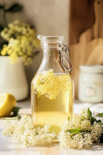 Holunderblütensirup