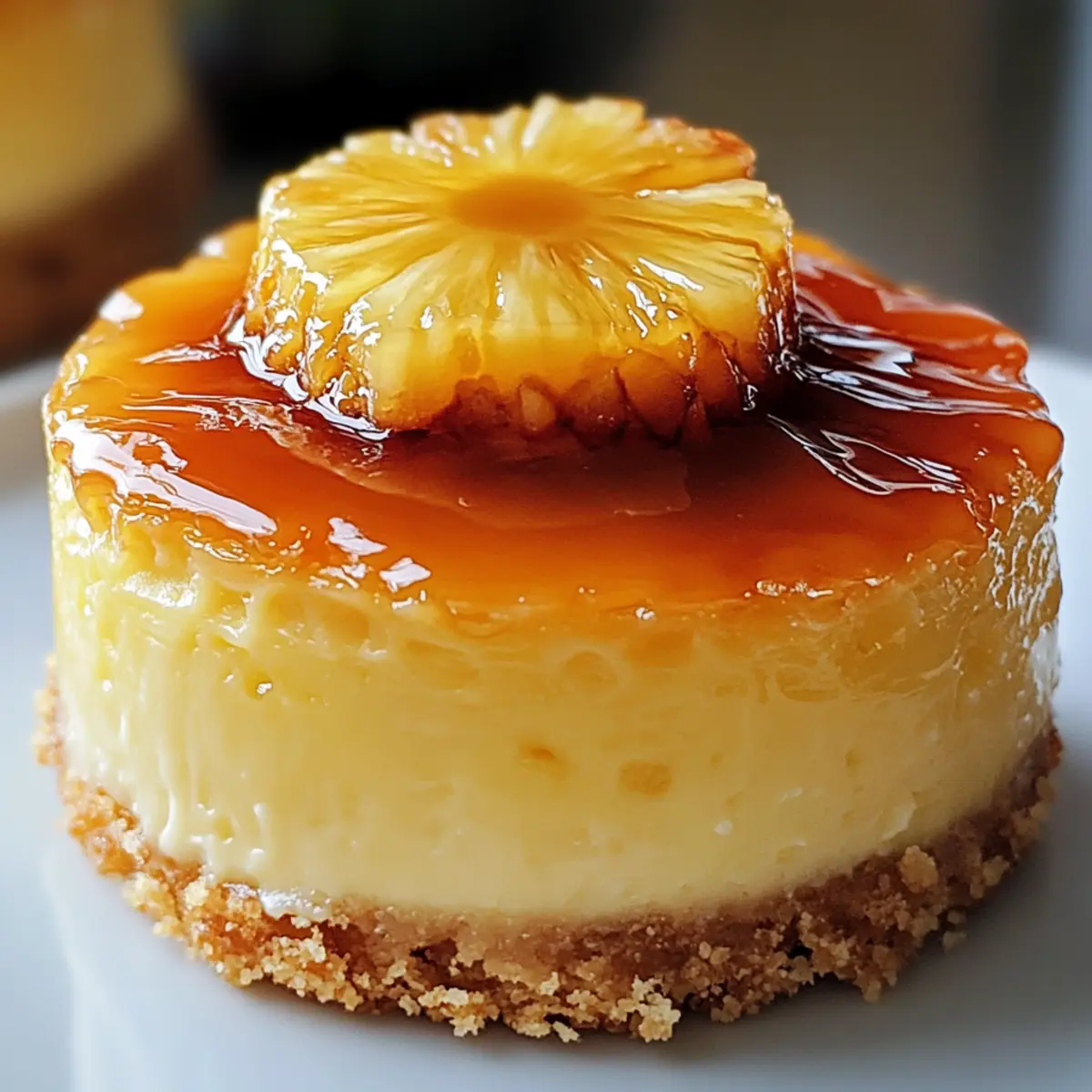 Mini Pineapple Upside Down Cheesecakes huu8sa