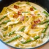 Pasta mit grünem Spargel