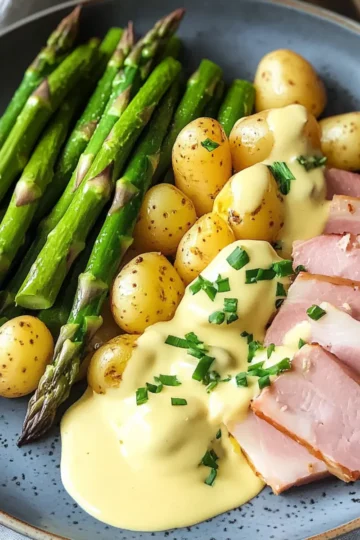Spargel mit Sauce Hollandaise