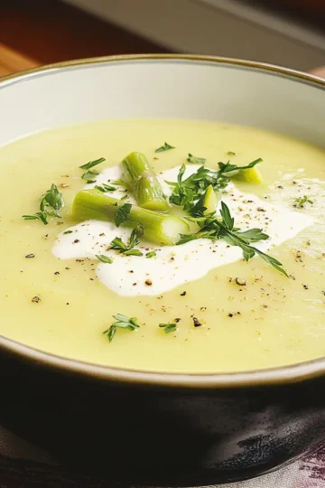 Spargelcremesuppe