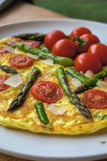 Spargelomelett