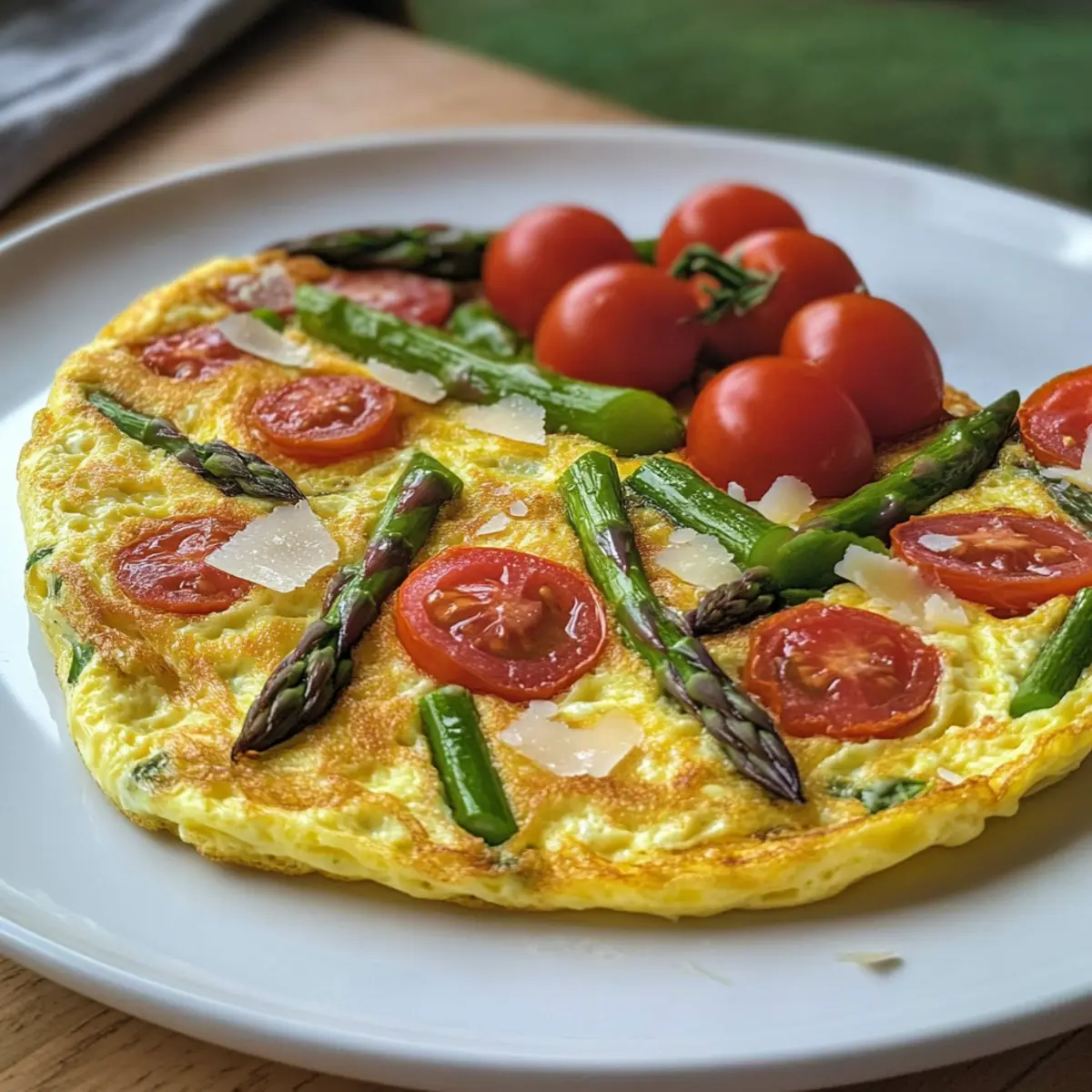 Spargelomelett