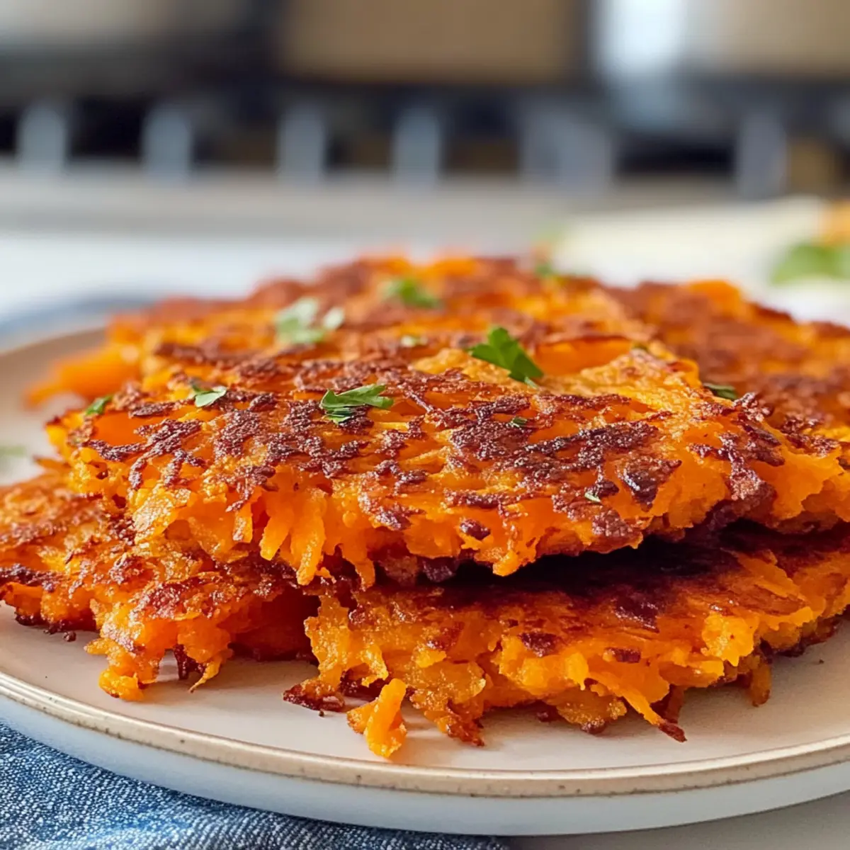 Süßkartoffel Röstis