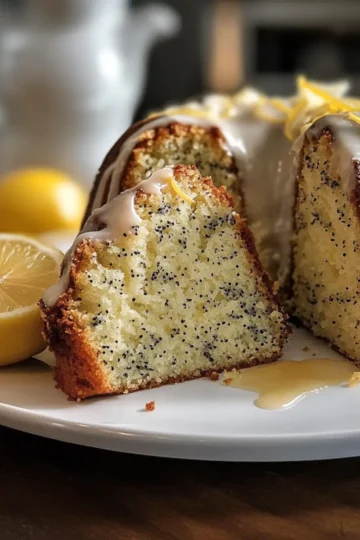 Zitronen-Mohn-Kuchen