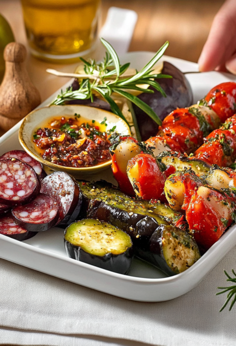 Antipasti Platte Italienisch Genießen