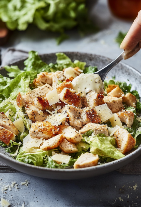 Das ultimative Chicken Caesar Salat Rezept für jeden Tag