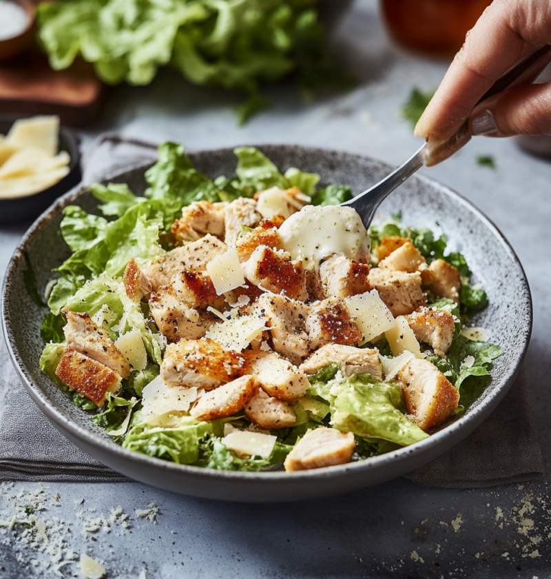 Das ultimative Chicken Caesar Salat Rezept für jeden Tag 2 Das ultimative Chicken Caesar Salat Rezept für jeden Tag