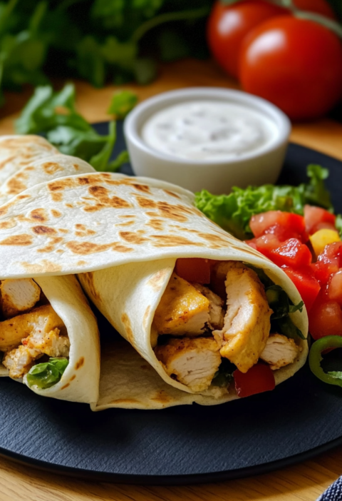 Knusprige Chicken Wraps Rezepte Für Den Perfekten Lunch